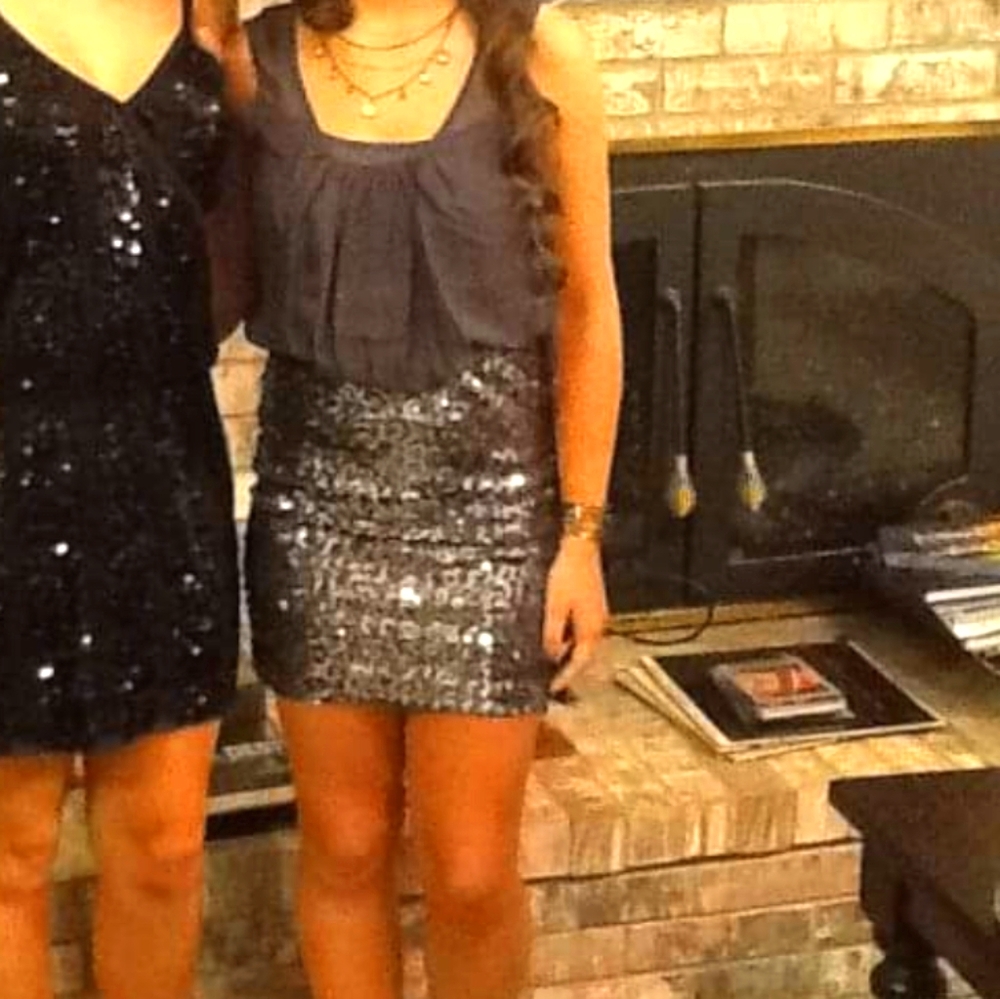 Glamorous Sequin Mini Dress